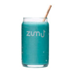 Smoothie Blue Lightning de Zumit- Caja de 20 unidades de mango, plátano, piña, melocotón, coco y espirulina azul