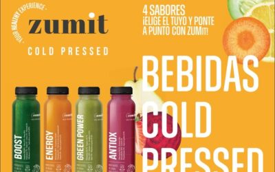 Bebidas Cold Pressed 4 SABORES ¡Elige el tuyo y ponte a punto con ZUMit!