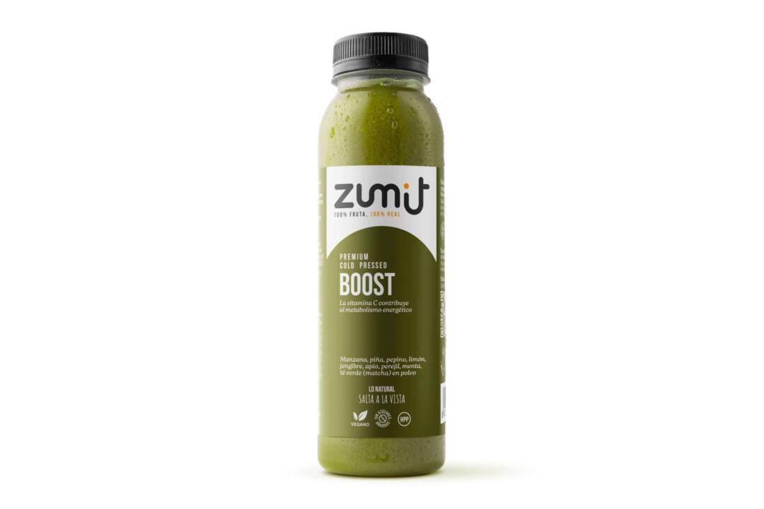 Zumo Cold Press Premium Boost HPP de Zumit - caja de 8 unidades