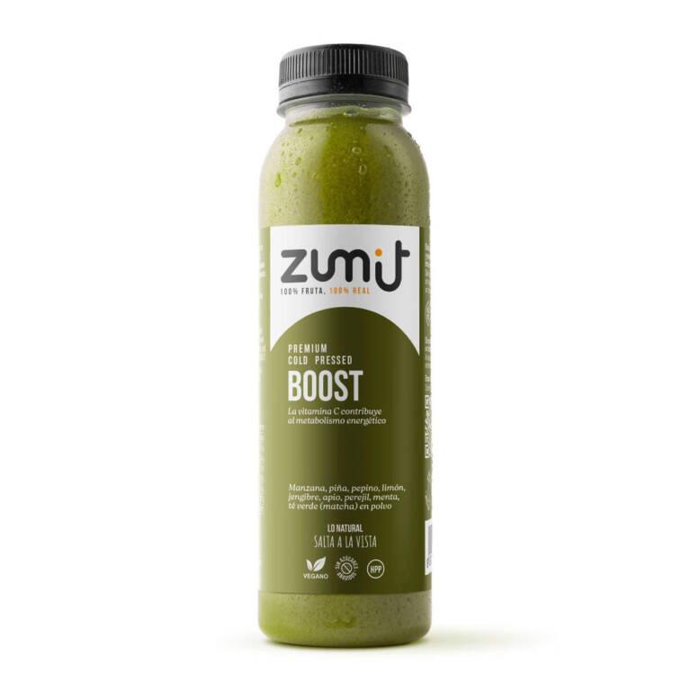 Zumo Cold Press Premium Boost HPP de Zumit - caja de 8 unidades