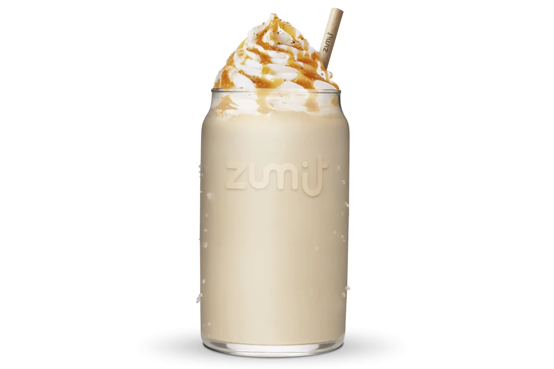 Milkshake Salted Caramel de Zumit - caja de 20 unidades de milkshake de caramelo salado