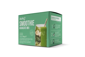 Smoothie Aguacate Mix de Zumit- Caja de 3 unidades de aguacate, limón, plátano y col rizada para la elaboración de smoothies en casa