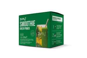 Smoothie Green Power de Zumit- Caja de 3 unidades de col rizada, piña, pepino y espinaca para la elaboración de smoothies en casa