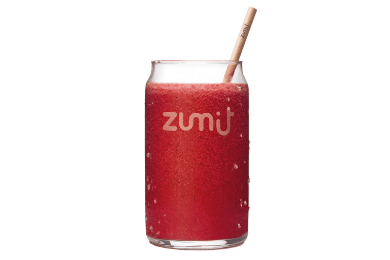 Smoothie Berries Paradise de Zumit- Caja de 20 unidades de fresa, arándano, mango y cereza
