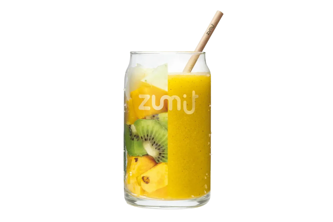 Smoothie Tropical Heaven de Zumit- Caja de 20 unidades de melón, kiwi, mango y piña