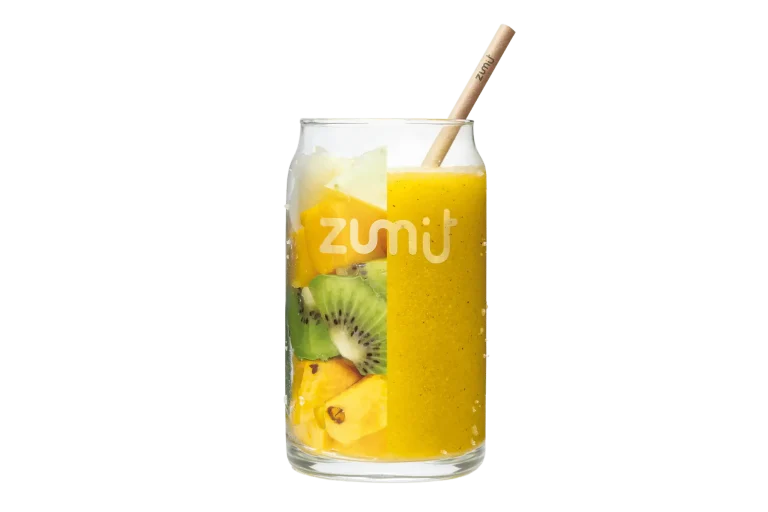 Smoothie Tropical Heaven de Zumit- Caja de 20 unidades de melón, kiwi, mango y piña