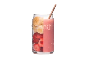 Smoothie Vitality de Zumit- Caja de 20 unidades de plátano y fresa