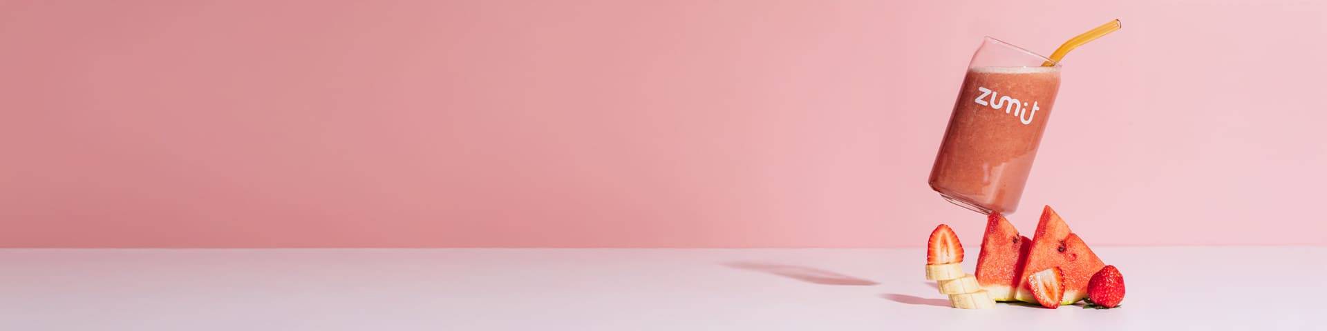 Smoothies naturales Zumit hechos al momento