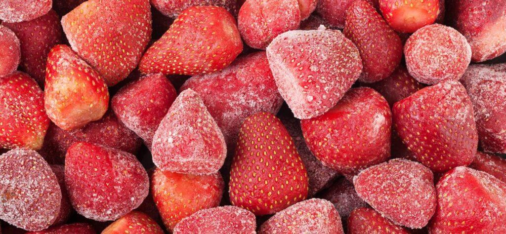 Fresas ultragongeladas IQF